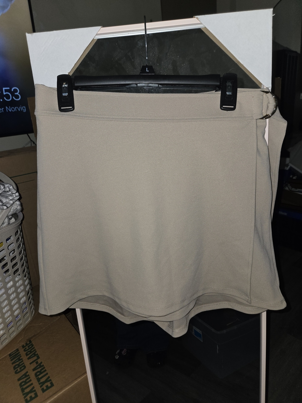 H&M Neutral Tan Knit Skorts